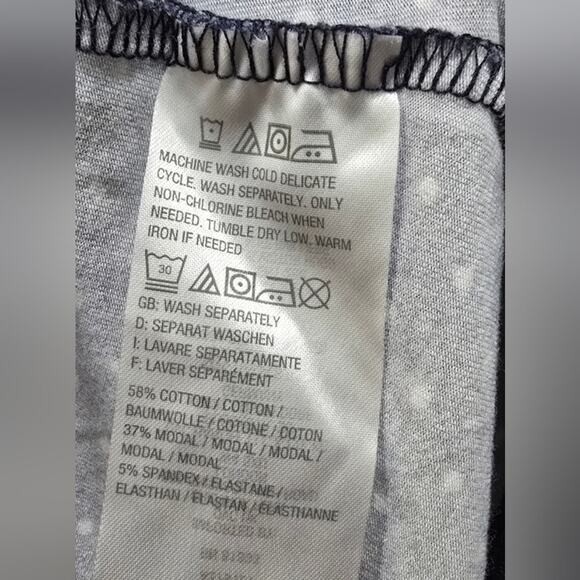 Isaac Mizrahi Live! Navy Blue Polka Dot Dress with Pockets – Size S - Picture 9 of 9